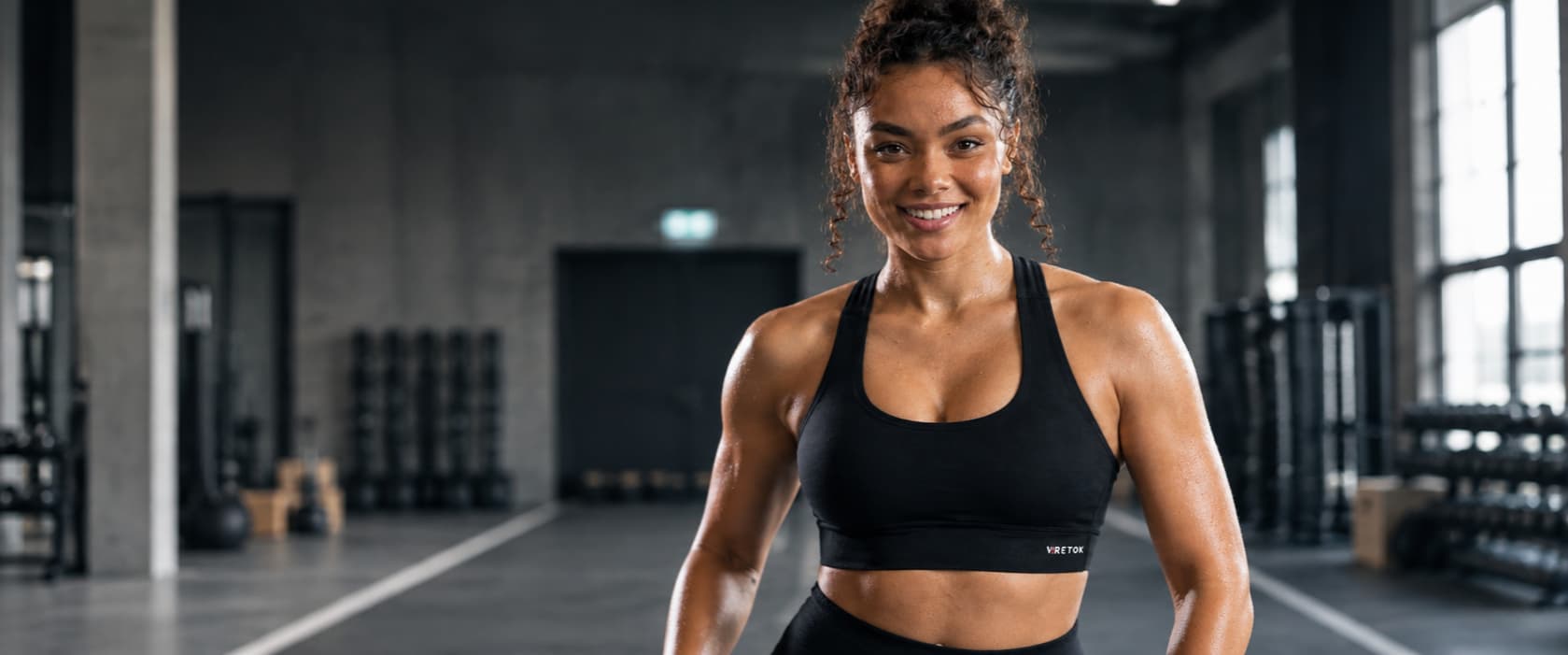 Vretok blush-pink activewear collection